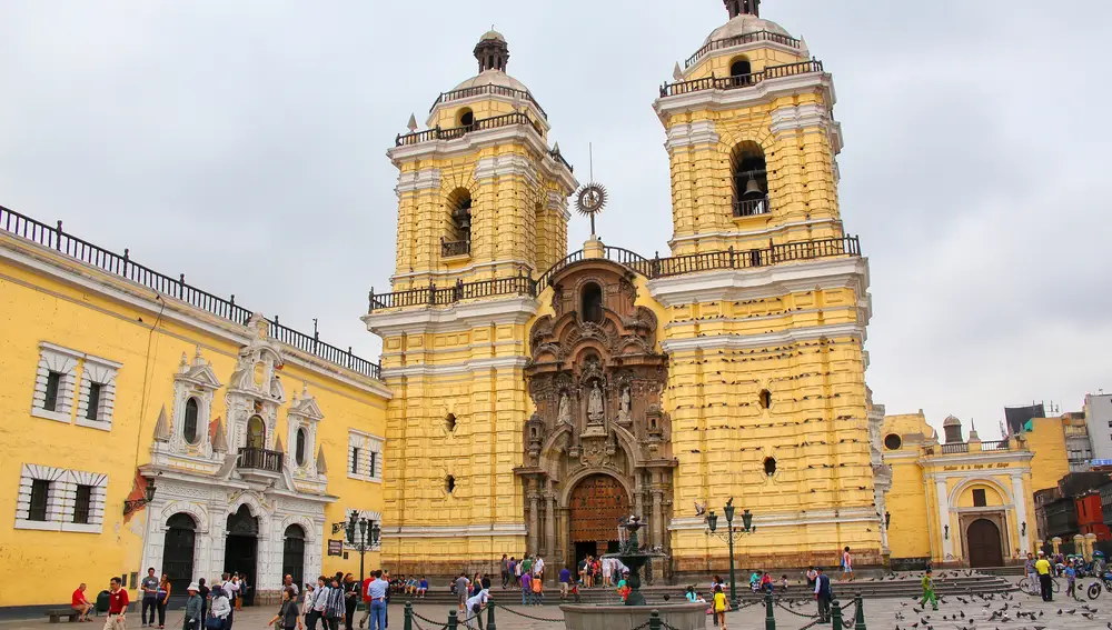 Monasterio de San Francisco en Lima, Perú.