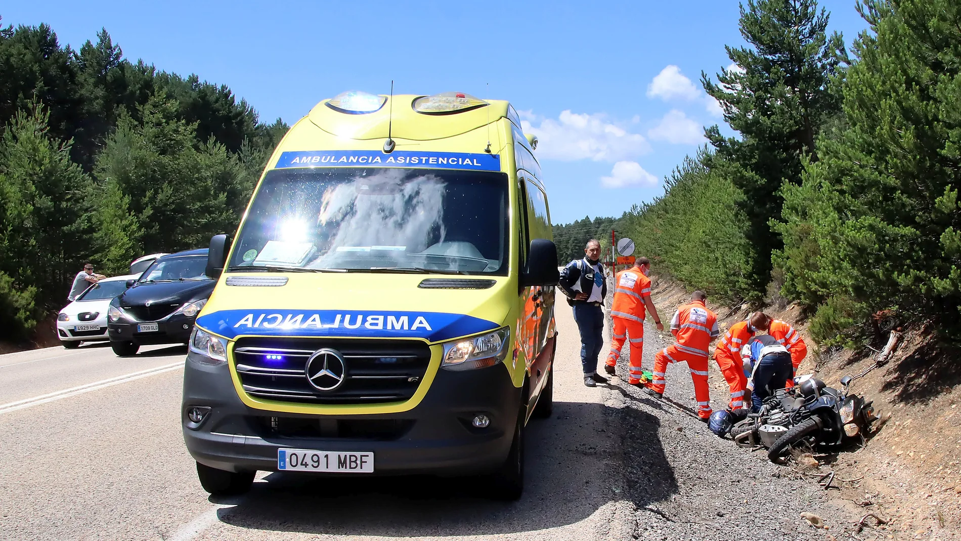 Siete personas pierden la vida en julio en las carreteras de Castilla y León