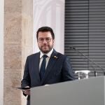 Aragonès pide unión al independentismo para que Sánchez deba "moverse", se acabe "la represión" y haya referéndum