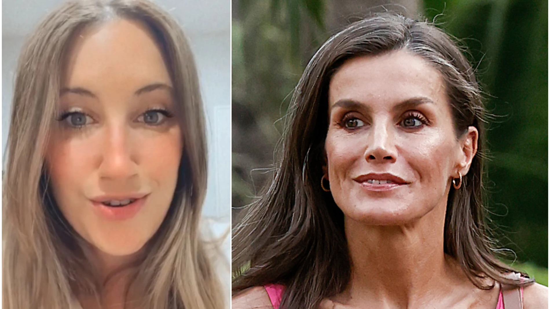 Sara Escudero y la Reina Letizia