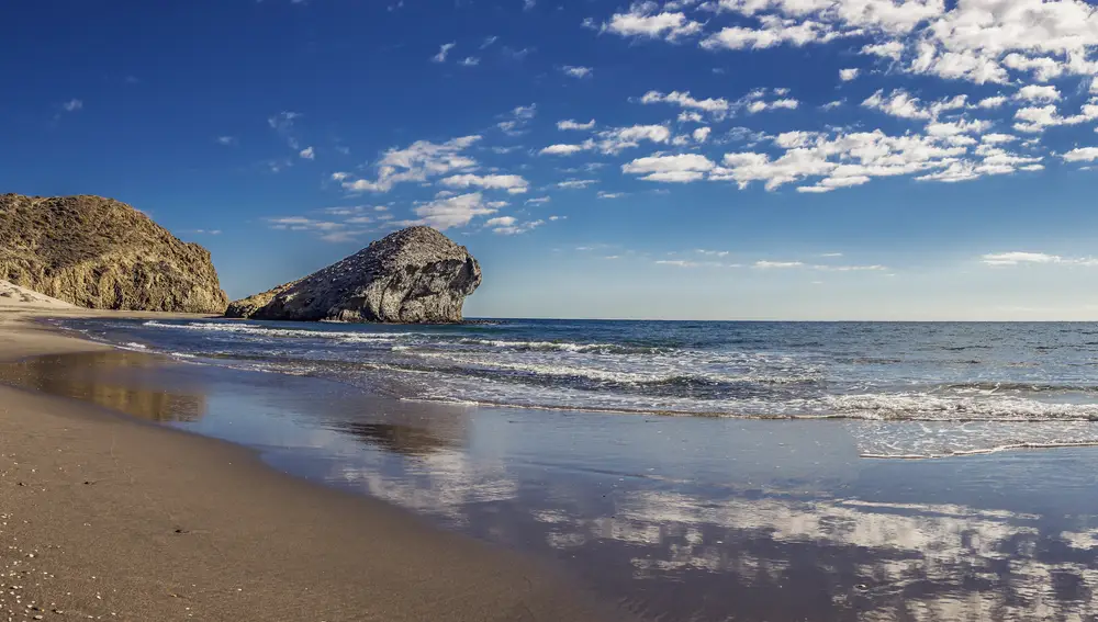 Playa de Mónsul, Almería.