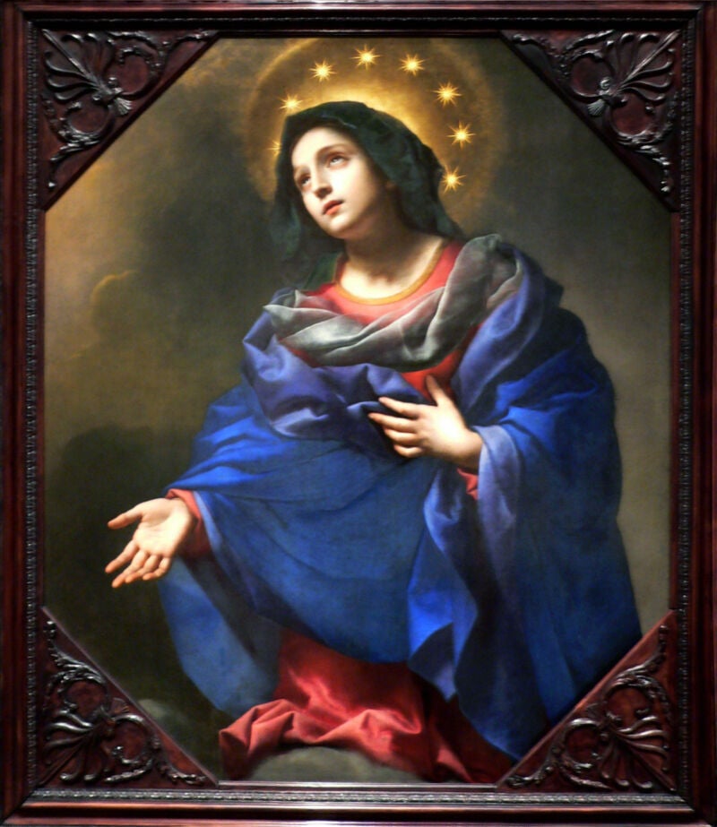 Nuestra Señora de los Ángeles es la Virgen María, madre de Jesús