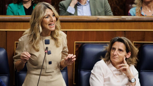 Yolanda Díaz propone reformar el Reglamento del Congreso para permitir el uso las lenguas cooficiales