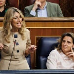 Yolanda Díaz propone reformar el Reglamento del Congreso para permitir el uso las lenguas cooficiales