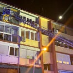 Muere un varón de 56 años durante un incendio en el distrito de Hortaleza.