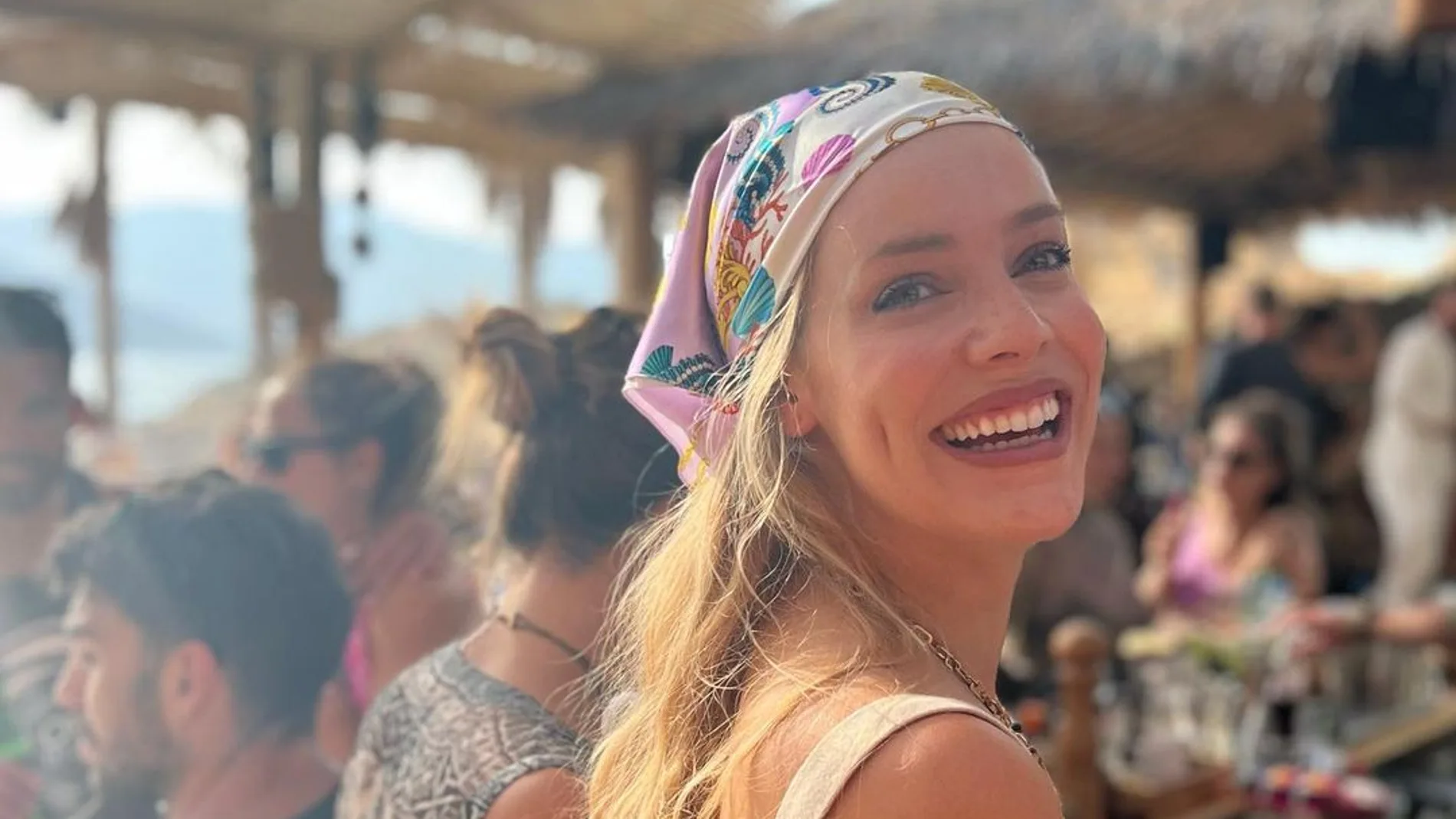 Alejandra Onieva en sus vacaciones.