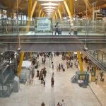 Zona de facturación de la Terminal 4 del Aeropuerto Adolfo Suárez Madrid-Barajas.