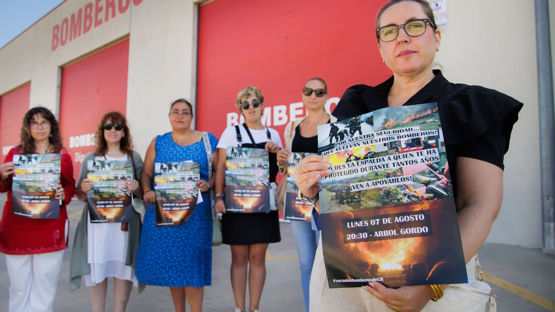 El movimiento ciudadano 12 de junio se moviliza para recuperar el servicio de bomberos voluntarios en Ciudad Rodrigo