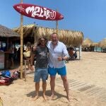 Javier Aparicio en Malibú