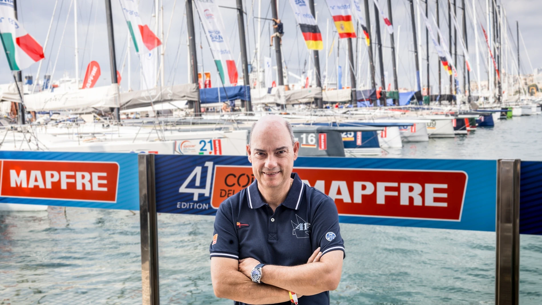 José Manuel Inchausti, CEO de MAPFRE en la Copa del Rey MAPFRE de vela