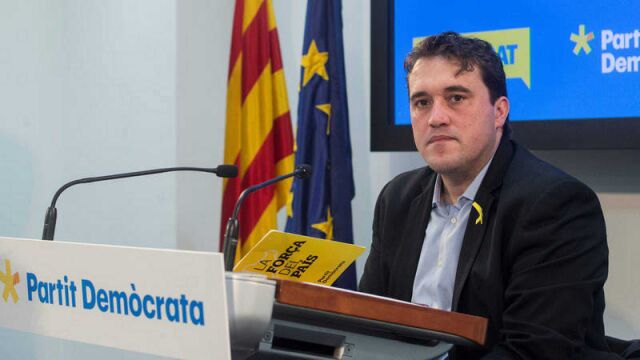 El presidente del PDeCAT, David Bonvehí, en una imagen de archivo