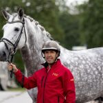 Claudio Castilla, en el Campeonato del Mundo de Doma Clásica