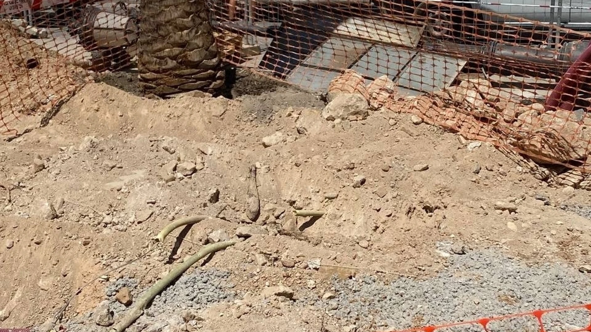 Lugar donde ha aparecido el proyectil