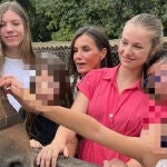 La Reina Letizia y sus hijas