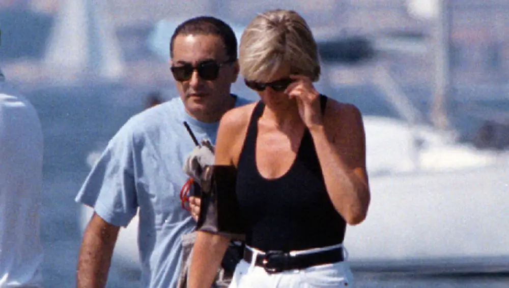 Lady Di y Dodi Al-Fayed