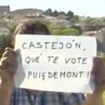"Castejón, que te vote Puigdemont" n espontáneo se cuela en directo en TVE