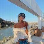 Anna Padilla con top de Laagam.
