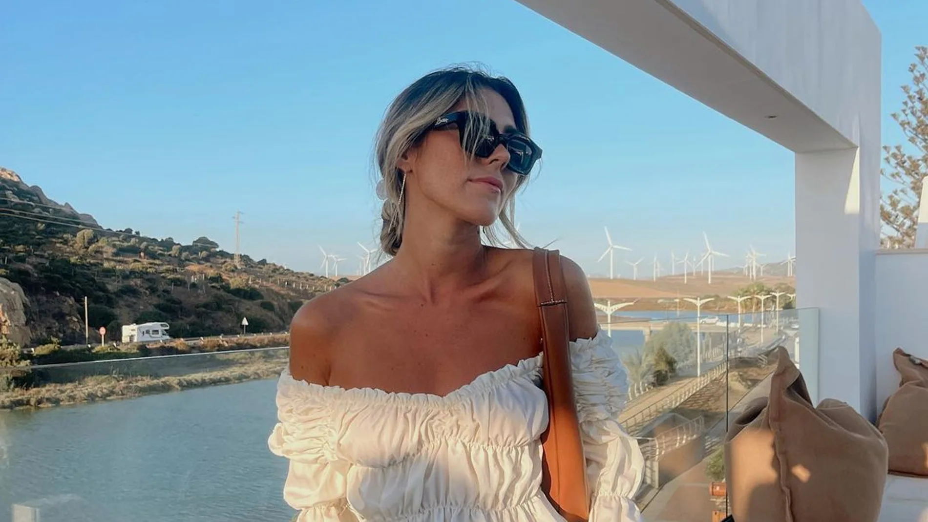 Anna Padilla con top de Laagam.