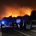 Incendio en Cerdeña