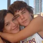 Silvia Bronchalo y su hijo Daniel