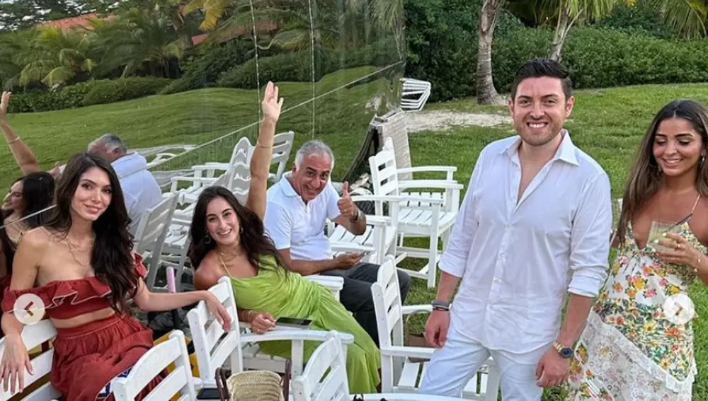 La familia real iraní en el exilio