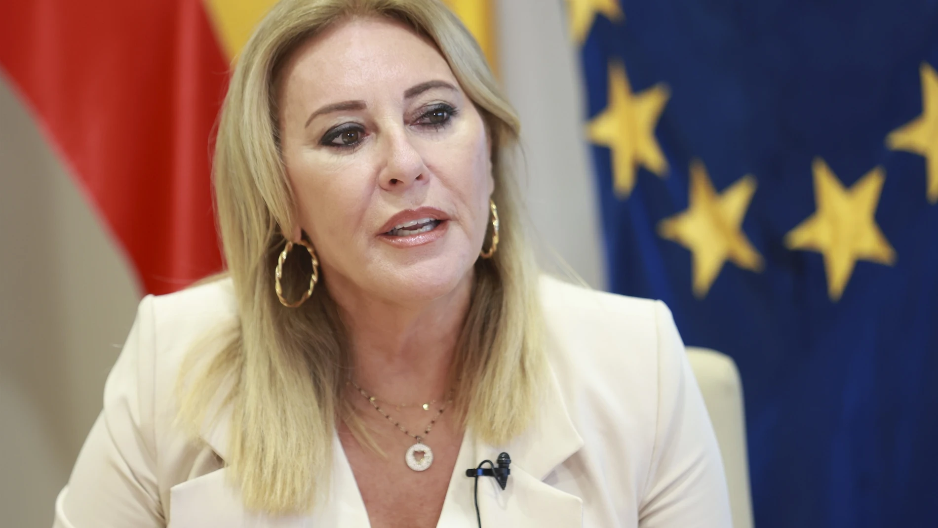 La consejera de Economía y Hacienda, Carolina España