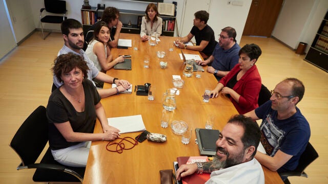 AV.- PSN, Geroa Bai y Contigo-Zurekin cierran un acuerdo para la formación de Gobierno en Navarra