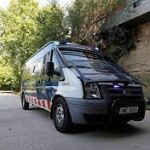 Patrulla de los Mossos en Manresa