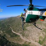 Foto de archivo de un rescate de la Guardia Civil