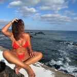 Anabel Pantoja posa en bikini.