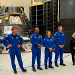 Integrantes de la misi&oacute;n Artemis II 