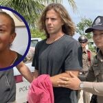 Daniel Sancho habló con Darlin, la hermana de Edwin Arrieta, la misma noche que le asesinó