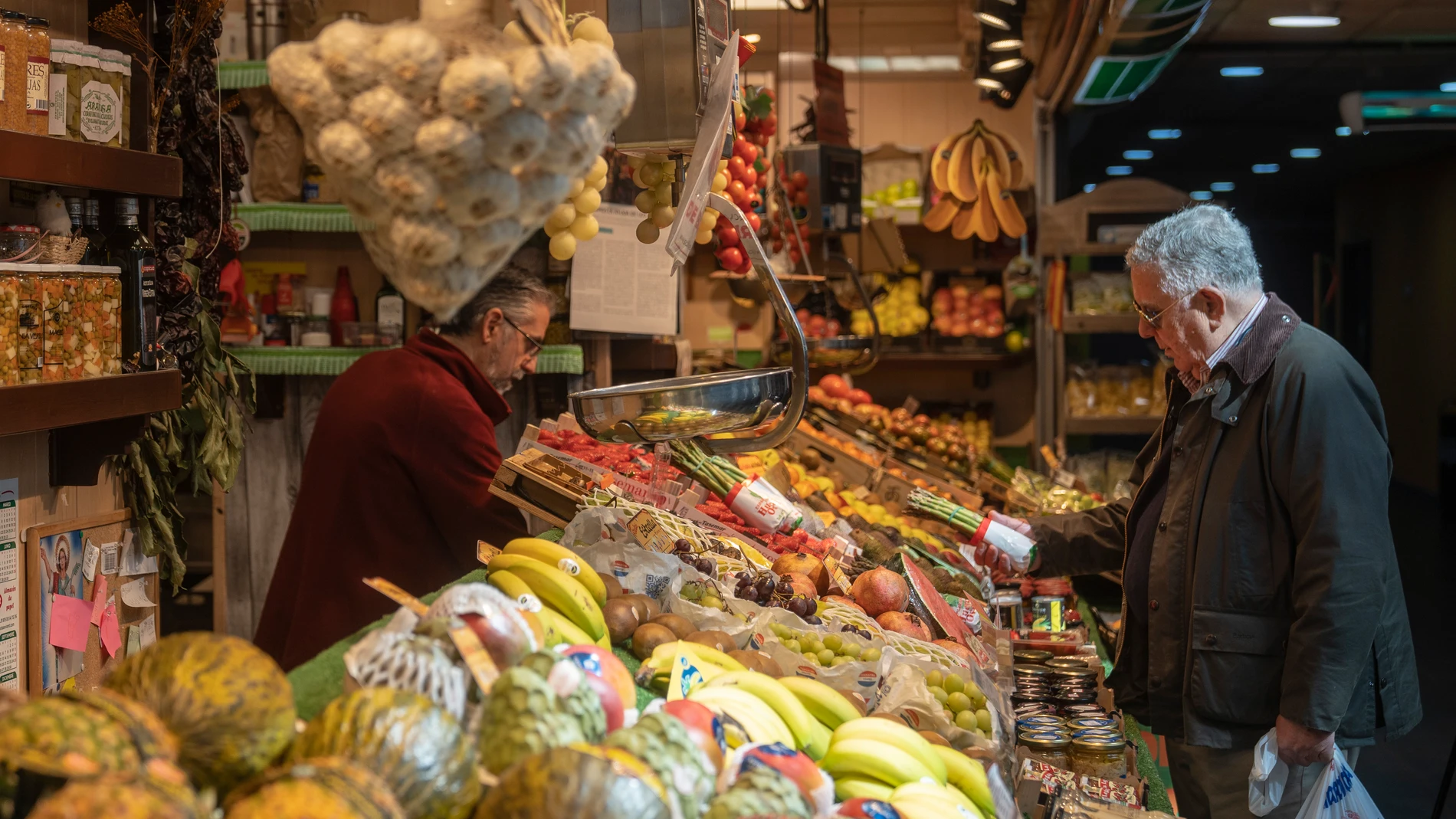Mercado de Torrijos en Madrid.