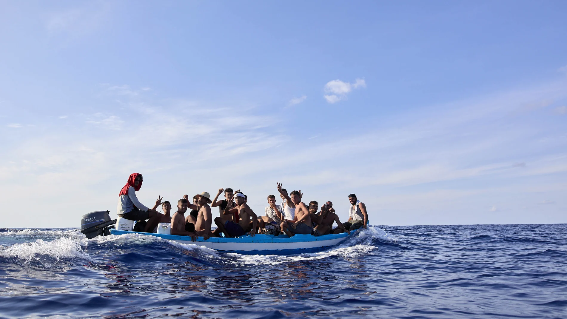 Al menos 41 migrantes muertos en un naufragio frente a la isla italiana de Lampedusa (Italia)