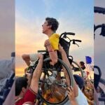 Lourenço en la foto que captura el espíritu de la JMJ de Lisboa