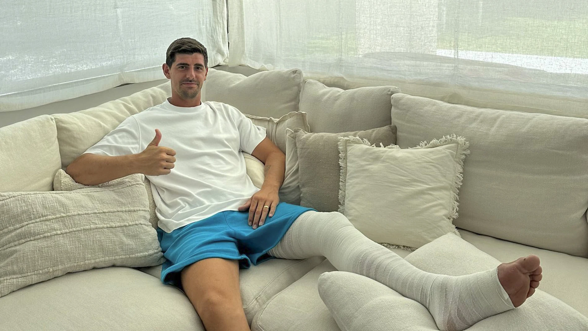Thibaut Courtois, portero del Real Madrid