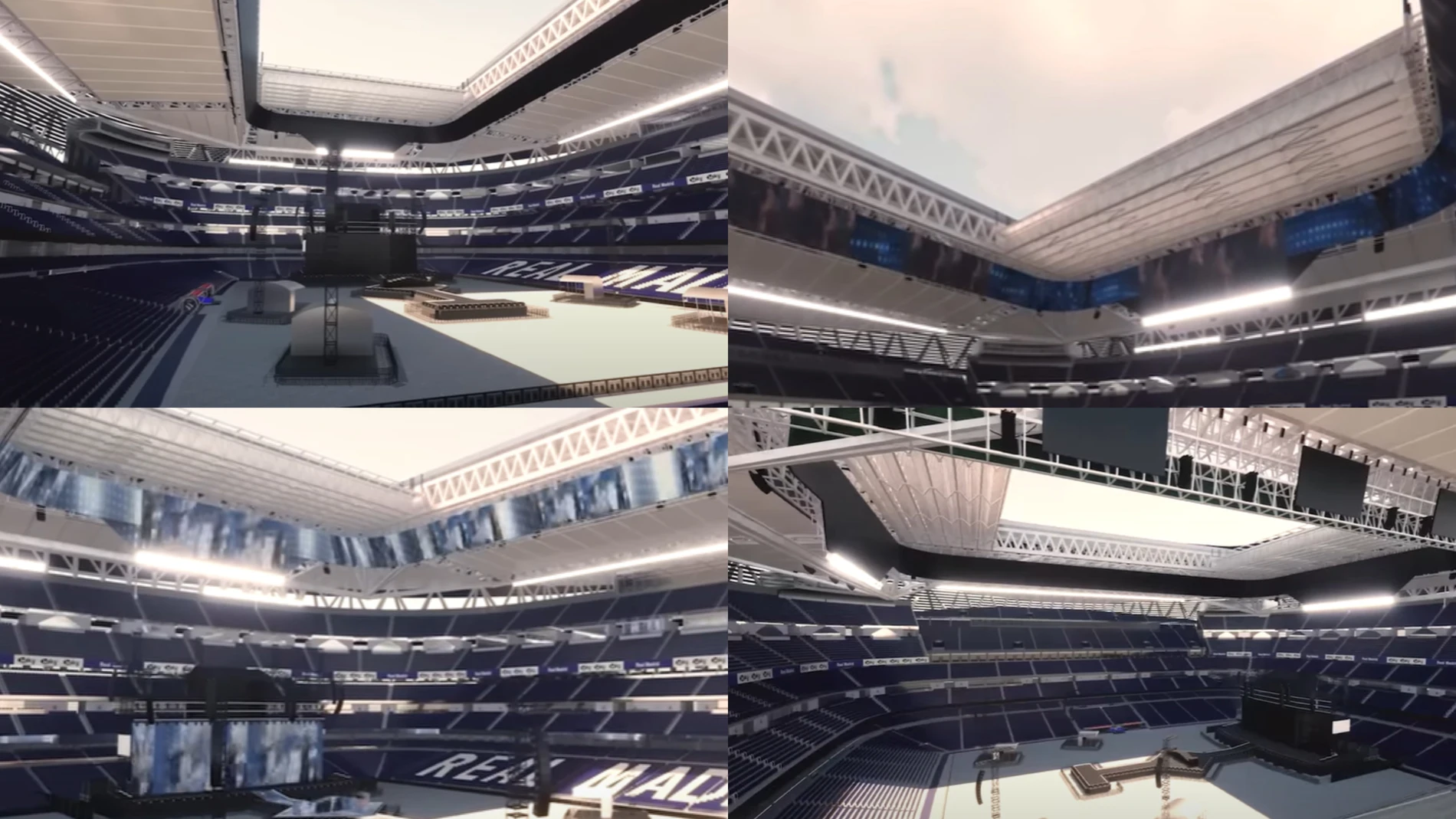 Así será la brutal transformación del Nuevo Bernabéu durante los conciertos
