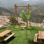 Columpio instalado en Torres (Jaén)