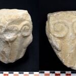Imagen del capitel de época tardoantigua visigoda descubierto en Carmona