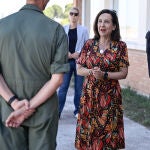 Margarita Robles visita a la Base Aérea de Zaragoza