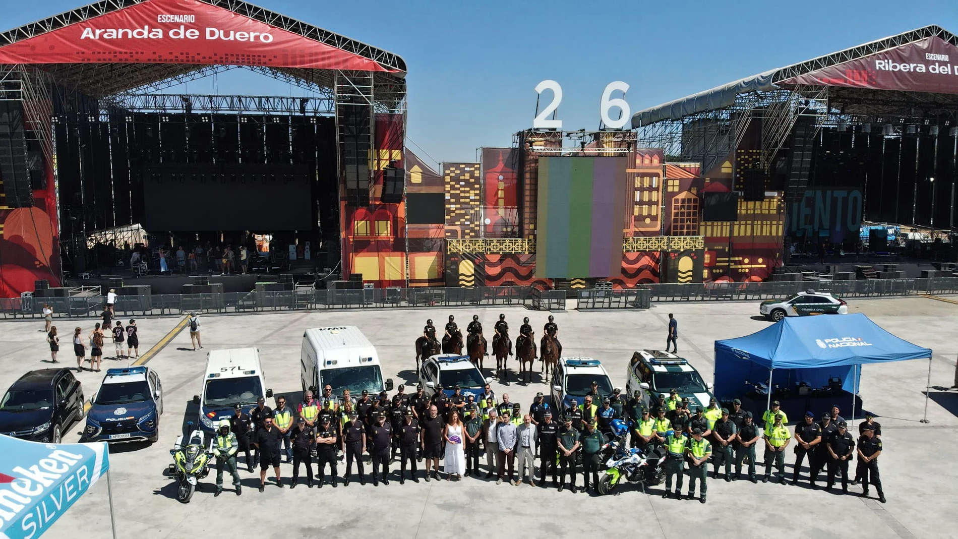 Presentación del sistema de seguridad en Sonorama