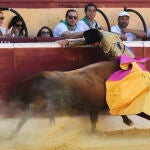 "El cordobés" sufre una cogida en Huesca