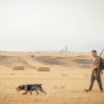 Un cazador por la provincia de Valladolid