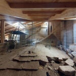 Recuperan las cubiertas originales de piedra de la Catedral de Ciudad Rodrigo