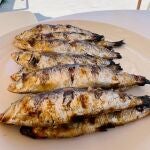 Sardinas, plato de Nacho Solana
