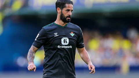 Isco, en su estreno con el Betis en Liga ante el Villarreal