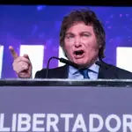 El presidente argentina Javier Milei