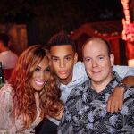 Alberto de Mónaco con Nicole Costa y su hijo Alexandre