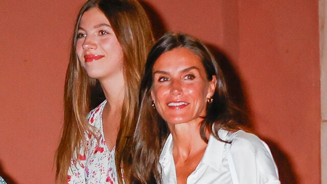 La Reina Letizia e infanta Sofía 