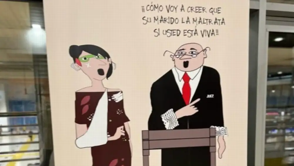 "¿Cómo voy a creer que su marido la maltrata si usted está viva?".
